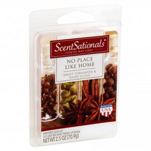 ScentSationals 2.5 oz No Place Like Home Scented Wax Melts   551402309